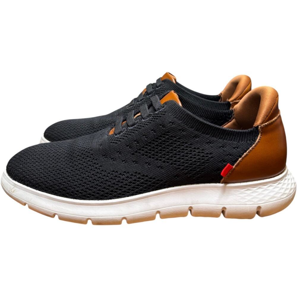 MARC JOSEPH New York Victory Street Hands Free Men's 7 Shoe Black Brown Sneaker